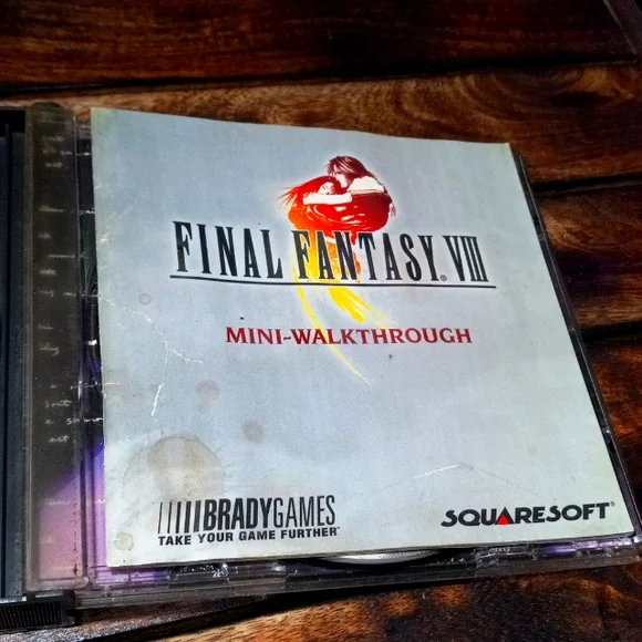 G-16 PS1 BLACK LABEL- FINAL FANTASY VIII GAME